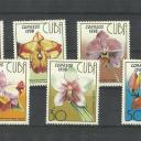 1986.- Kuba -Cuba -MNH/**-Orchidea sor -6 db